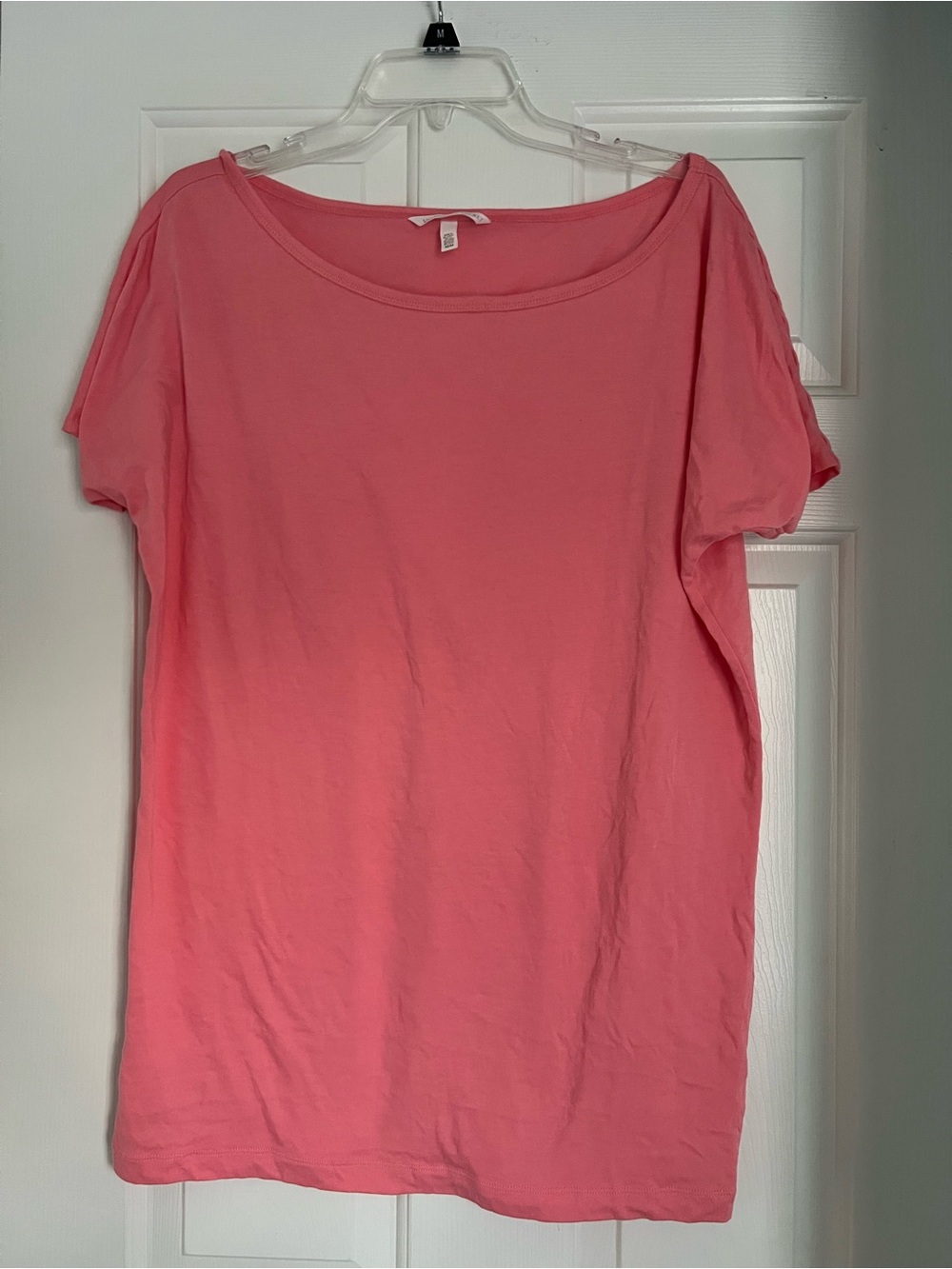 Victoria's Secret Coral Pink Scoop Neck Tunic